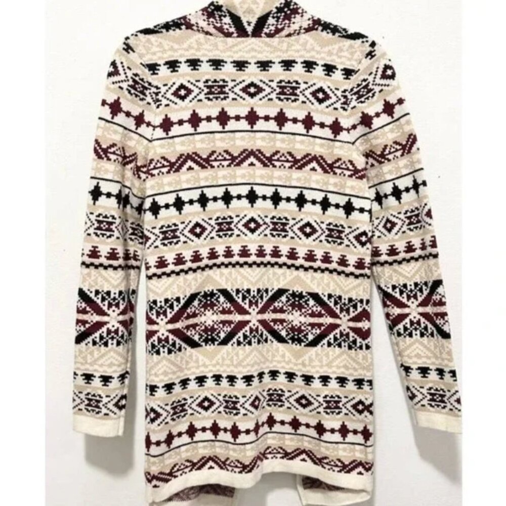 Lucky Brand Women's Jacquard Cardigan S - Picture 5 of 7